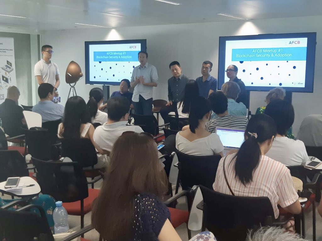 KyleLinM55's tweet photo. AFCB (Association Franco-Chinoise de Blockchain) & @iEx_ec successfully held first meetup in Paris @joinstationf ~~ #iexec #afcb #blockchain $rlc #ibm #btuprotocol #everitoken https://t.co/I1qw3Pi0ut