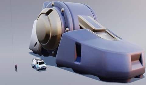 ClipsAim's tweet image. Esta se va a descontrolar Filtra el pie de un robot gigante que se construirá en la planta de presión y que al parecer luchará contra el monstruo de pico polar.💥😱