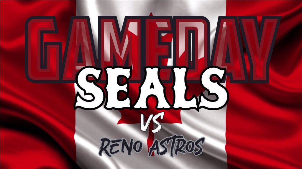 SealsBaseball's tweet photo. 🚨Seals need 2️⃣ more wins!🚨
⚾️ 🇨🇦Seals are playing game two of the GFI tournament playoffs.Time to survive and advance!🇨🇦⚾️
⏰ 9:00 AM
🆚 Reno Astros
📍Grand Forks, British Columbia 🇨🇦
📈 https://t.co/3A7OknCHPU
#ArrArr https://t.co/G7D4A1iscJ