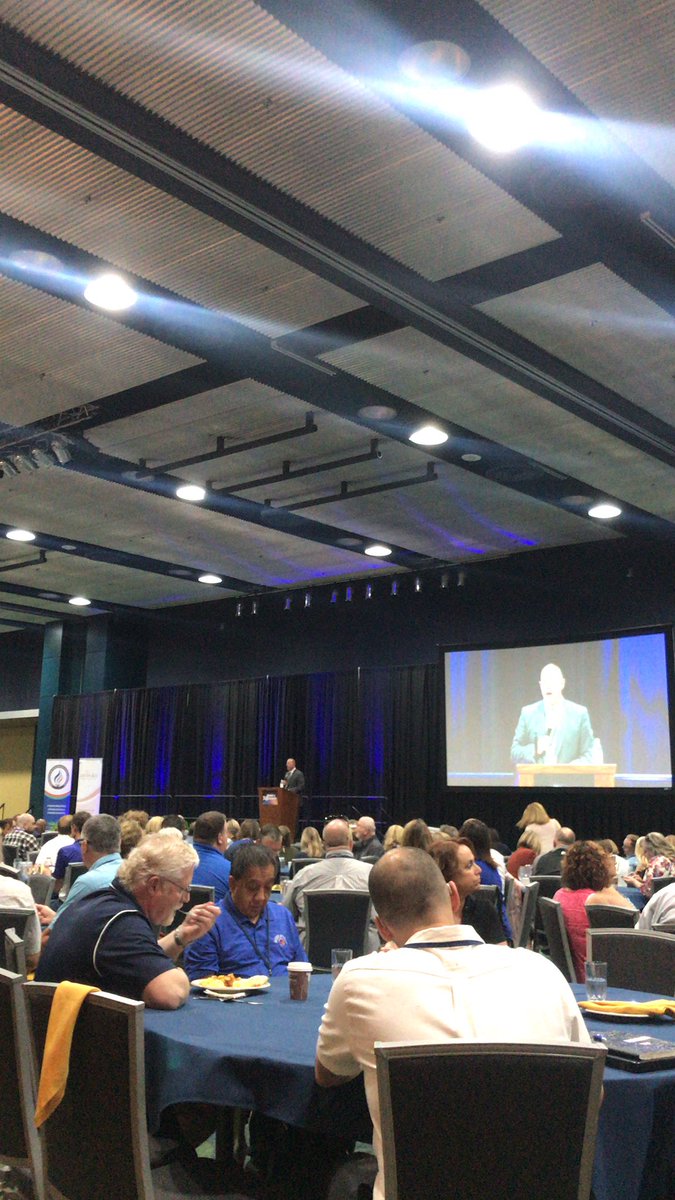 WadeSmithEdD's tweet image. Randy R @RandyLRussell24 kicks off  #WASAAWSP19 this morning