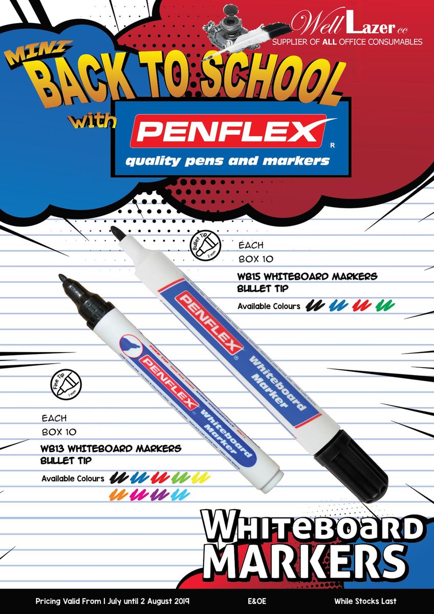 Welllazer's tweet photo. Mini Back to School - #Staedtler #Penflex #JulyMadness #WellLazer https://t.co/i8jlJ7r2Eu
