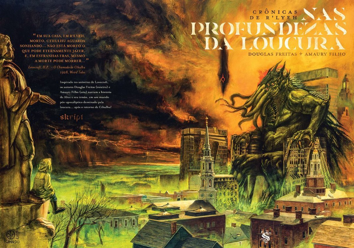 CineHorrorFest's tweet image. Skript Editora​ lança Nas Profundezas da Loucura 
cinehorror.com.br/noticias/edito…
#skript #lovecraft @EditoraSkript