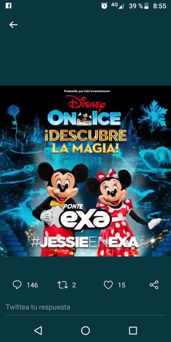 bmarrysainzc's tweet photo. @ExaFM #JessieEnExa  🎫
 🤞🤞🤞🤞🤞🎟️
 Minnie mouse 🐭 https://t.co/mBEl1Jhg3I