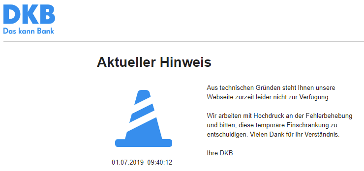 Liebe #dkb was ist mit meinen Aktien die ich heute morgen verkaufen wollte?
Wer ersetzt den Schaden?
#daskannbank 🤬