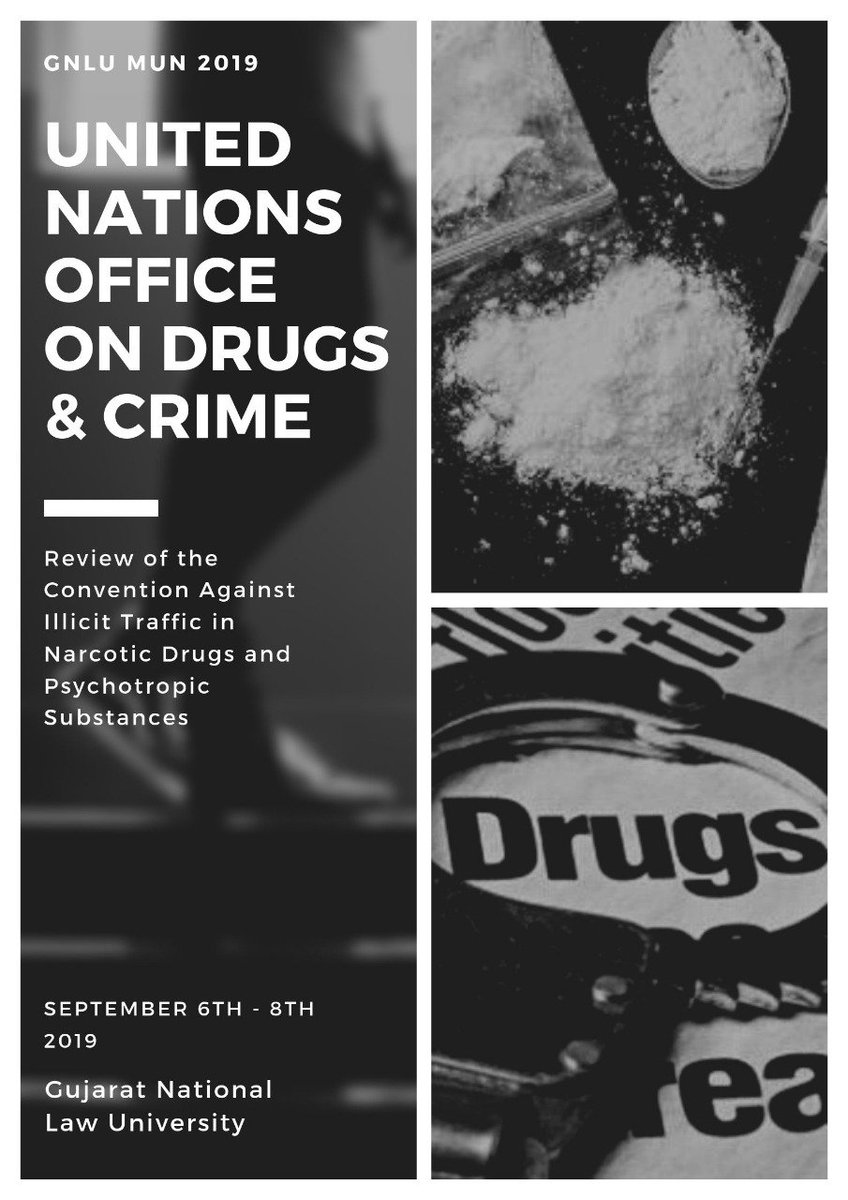 gnlumun's tweet photo. The agendas for the committees at GNLUMUN 2019 are here.

#GNLUMUN
#SnuggleDontSmuggle
#RedLightForTrafficking
#SayNoToNarcos https://t.co/lSCQ3a8UhS