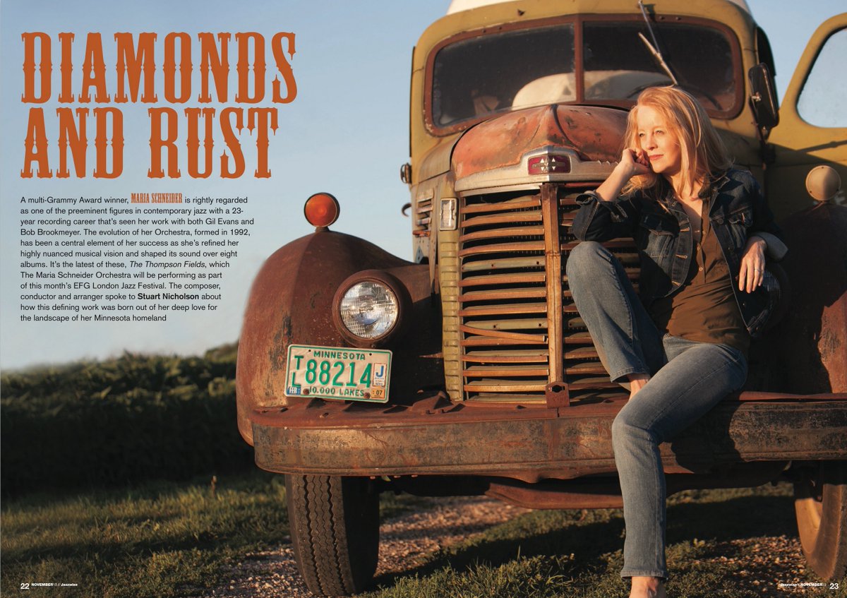 Jazzwise (@jazzwise) on Twitter photo Our November 2014 cover star, the multi-award winning composer/conductor <a href="/schneidermaria/">Maria Schneider</a> will be at Ronnie Scott's this week 3-5 July leading the club's talent-packed big band bit.ly/2RKmlSO Our November 2014 cover star, the multi-award winning composer/conductor <a href="/schneidermaria/">Maria Schneider</a> will be at Ronnie Scott's this week 3-5 July leading the club's talent-packed big band bit.ly/2RKmlSO