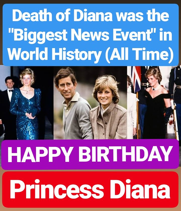 HAPPY BIRTHDAY 
PRINCESS Diana  