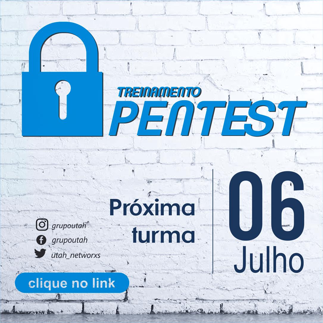 grupoutah's tweet photo. #pentest #treinamentolinux #linuxbrasil #opensource #security #redes #cloundcomputing #ti #vemprautah Curso teste de vulnerabilidade com  PENTEST https://t.co/JSZU7Tpyi9