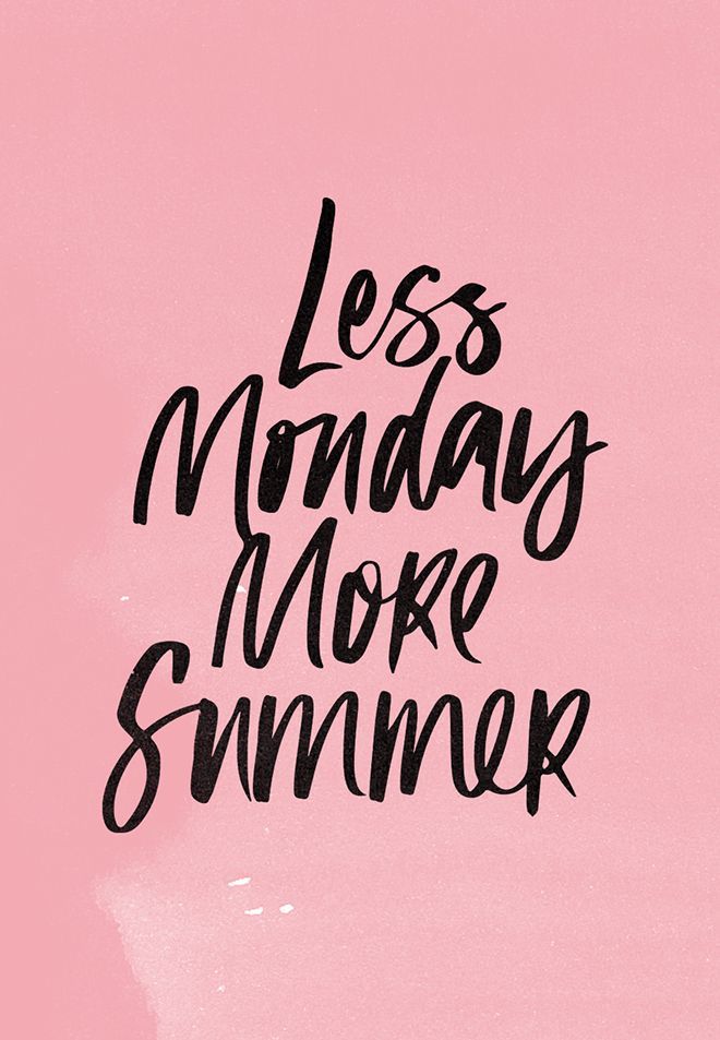 Mondays have no business interrupting #summer. #Monday #Summer