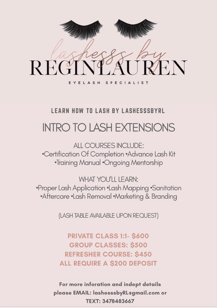 I’ve finally decided to start teaching lash classes, one of the reasons I wanted to come into the lash industry was to change the game and inspire others!! So here we go, lash classes NOW AVAILABLE!! #lashextensions #lashes #nyclashtech