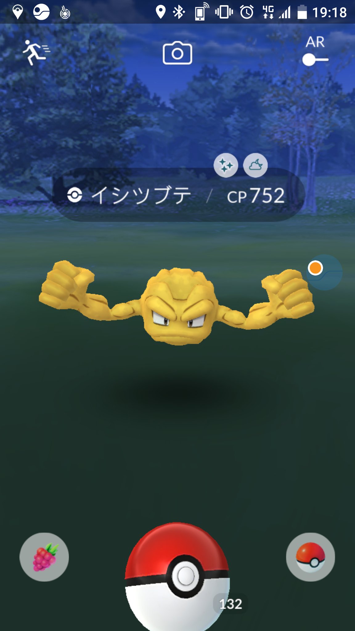 Team Muuhyan ポケモンgo アローラ色違い 岩手応援ポケモン イシツブテ 岩手県イベント はじまりましたね 岩手だけ イシツブテの色違い確率上がったんでしょうか 仕事終わりからのポケカツでイシツブテ色違い３体ゲット でも 他の色違い