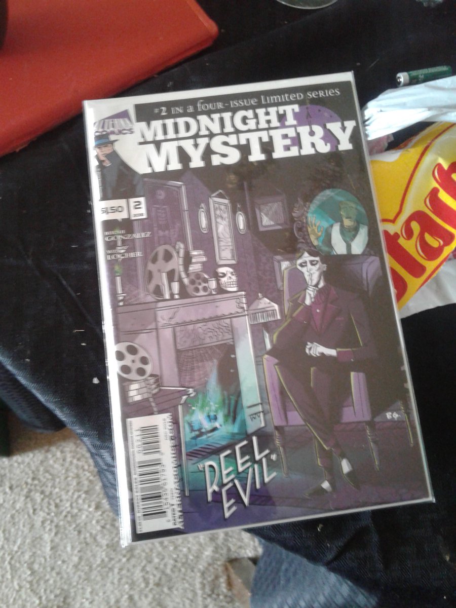 Had to resort to ebay after weeks of searching @ALTERNACOMICS #midnightmysteries issue 2