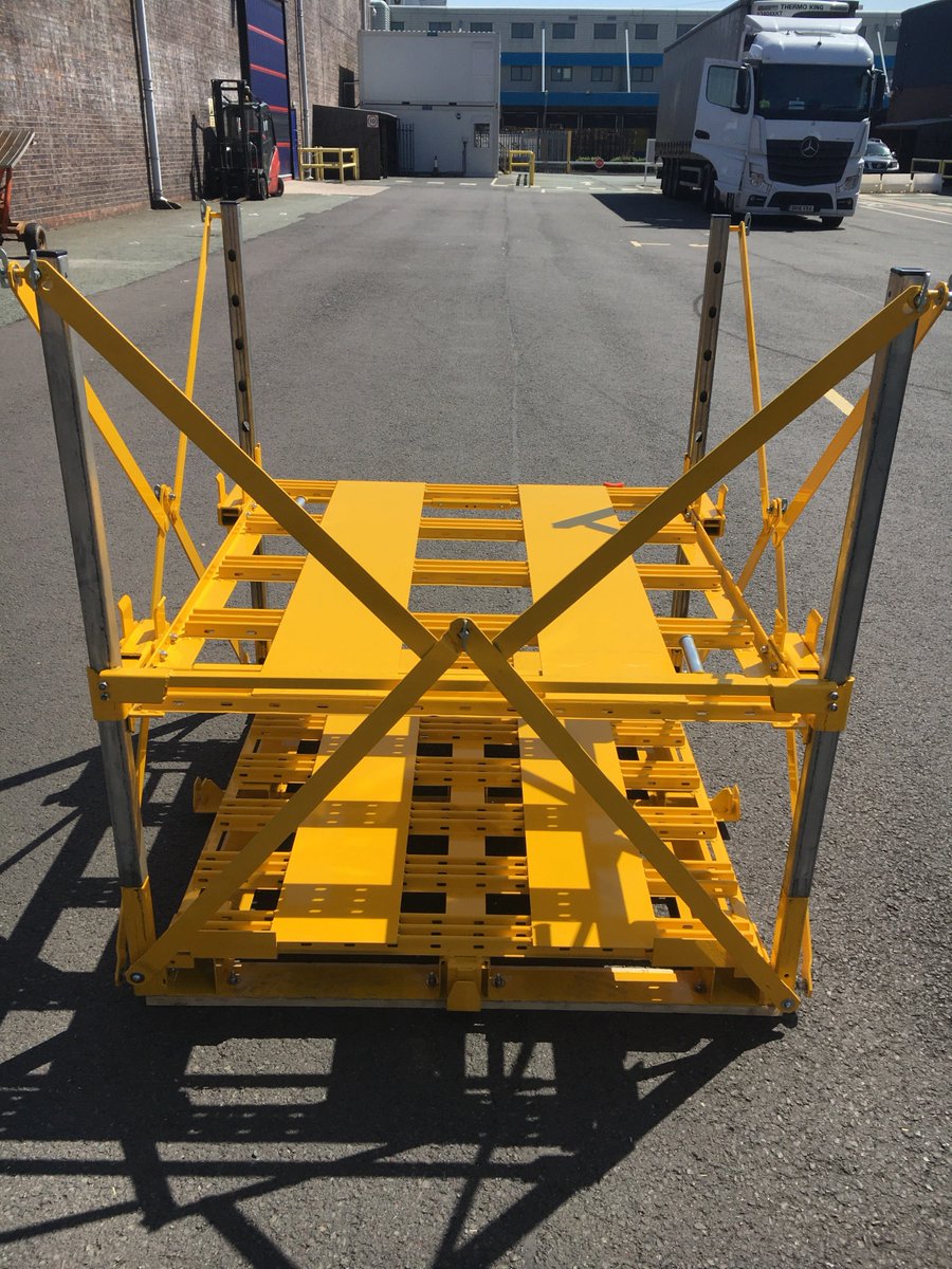 Danload_ltd's tweet photo. Fully collapsible MultiStack system proving versatile #transport #palletcarrying #efficient https://t.co/fNMwp1yR3N