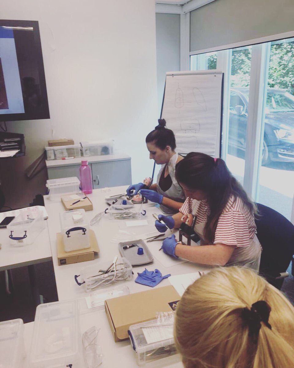 The KHP Orthodontic Therapy students are officially into week 3 of their core programme.Today the students are learning about Bracket Placement.

#orthodontictherapy #orthodontics #brackets #placement #archwire #newskill #learning #development #alignment #ligation