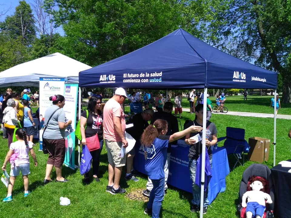AllofUsMKE's tweet photo. Thank you @16thStreetCHC for a great event! #BikeDay2019 #SSCHC #JoinAllofUs https://t.co/0o7U2IxLnK