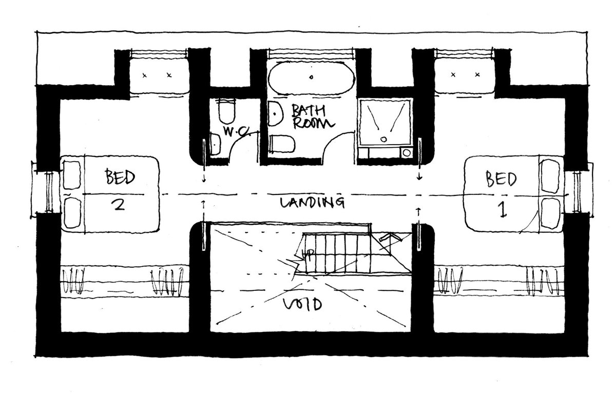 potentialetc's tweet image. Small roof dormers can be used for amazing window seats or bath niches. This design was for a client with a period building in the Dordogne &amp;amp; only small dormers were allowed. Commission me to do an architectural design study for you at potentialetc.com. Prices from £150.
