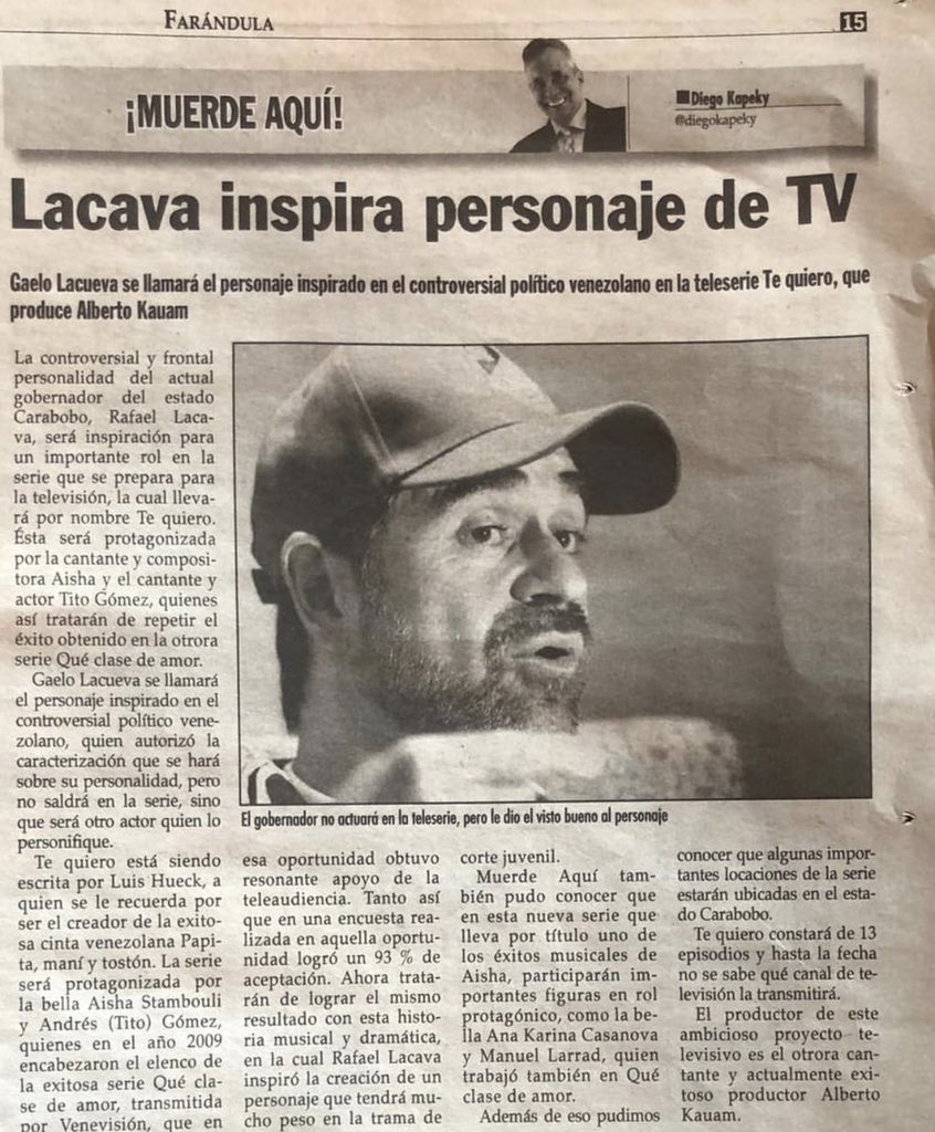Rafael Lacava tweet media