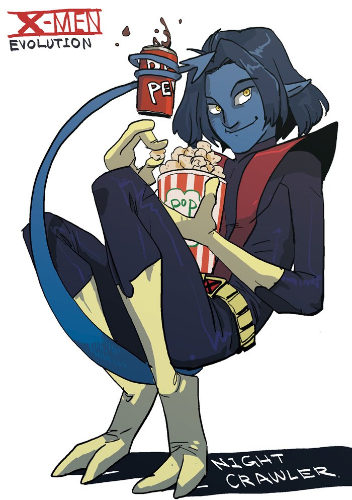 てつじ Twitterren 映画のエックスメン実は見たことなくて私のホームエックスメンは エックスメン エヴォリューションそしてカートが推し推しの推しキャラ