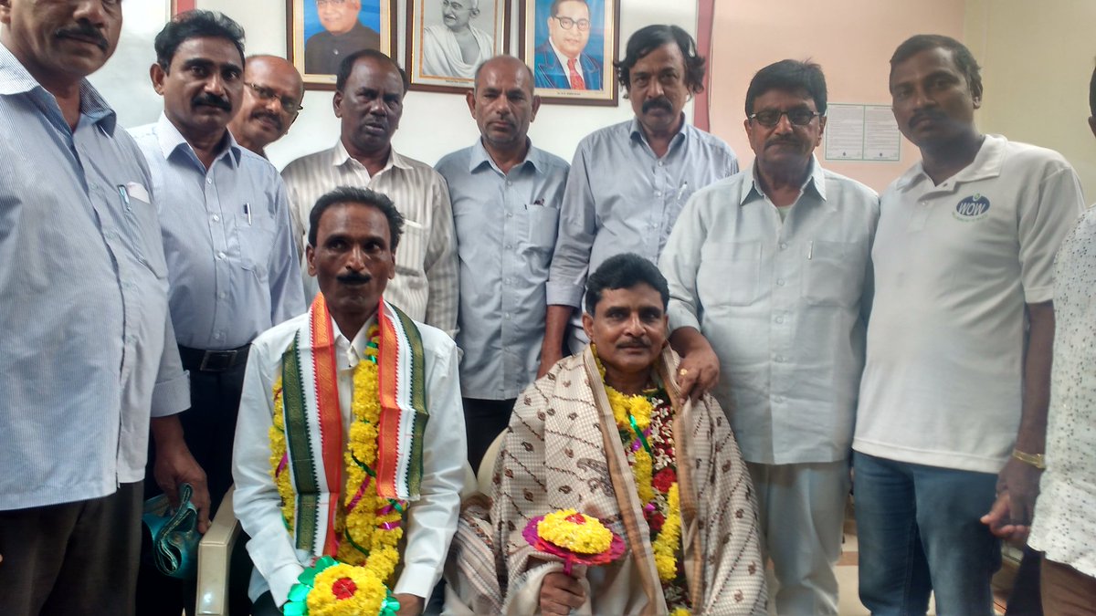 StateIntuc's tweet photo. SUPERANNUATION PROGRAM OF NMDC EMPLOYEES AT PALONCHA , INDIA ON 29.6.2019. https://t.co/LwAZehjyHO