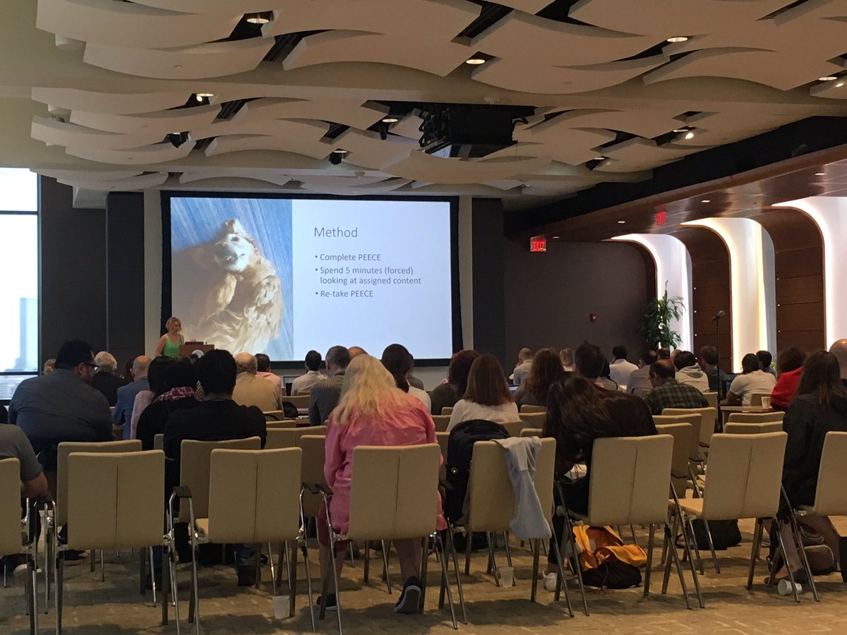 WebSciConf's tweet photo. Cutest slide award goes to @jengolbeck So many doggos! 🐶 https://t.co/NTW6X5wC4O