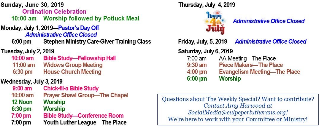 CulpeperRLC's tweet image. This week at RLC... #joinusatchurch