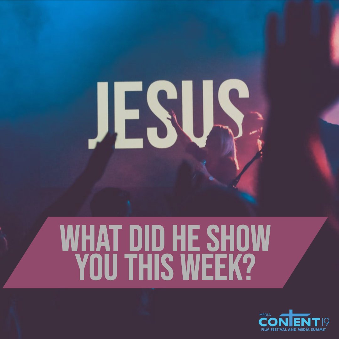 Happy Monday! We would love to hear what God revealed to you yesterday at church! Comment below to help encourage fellow believers.
Remember all the information you need for #Content19 can be found on our website, Content19.org #content19 #christianfilmmakersnetwork