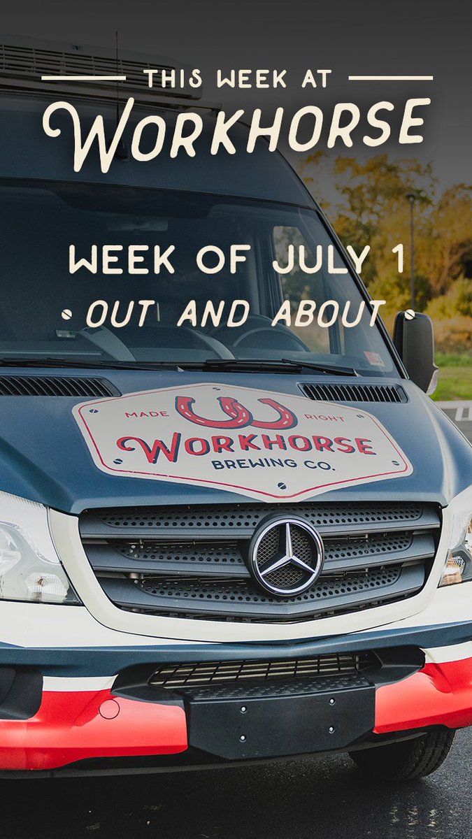 WorkhorseBrewCo's tweet photo. How about off-site? From samplings to holiday beer gardens and cheesesteaks, here's where you can find #beermaderight this week. https://t.co/GIRMldSAg3