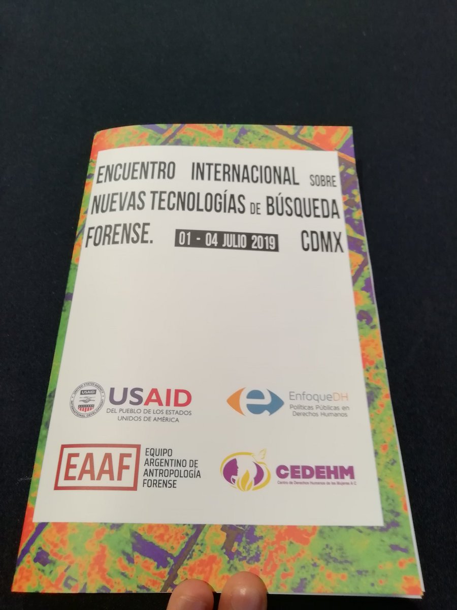 datacivica's tweet image. Estamos en el Encuentro Internacional sobre nuevas tecnologías de Búsqueda forense  para hablar sobre registros de personas desaparecidas.

El Encuentro continúa toda la semana, el programa está de primera. Dénse una vuelta al @MuseoMyT

Gracias @eaafoficial y @cedehm