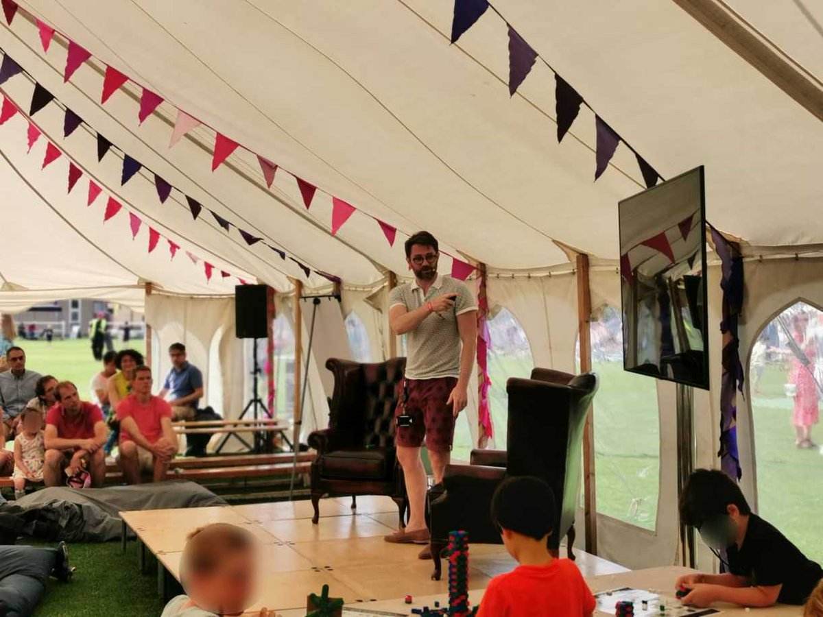 We had great fun with <a href="/StPaulsSchool/">St Paul's School</a> at their #summerfestival yesterday. They were rather pleased with our #TV #PA and 🦸‍♂️ #soundsupport too 😀