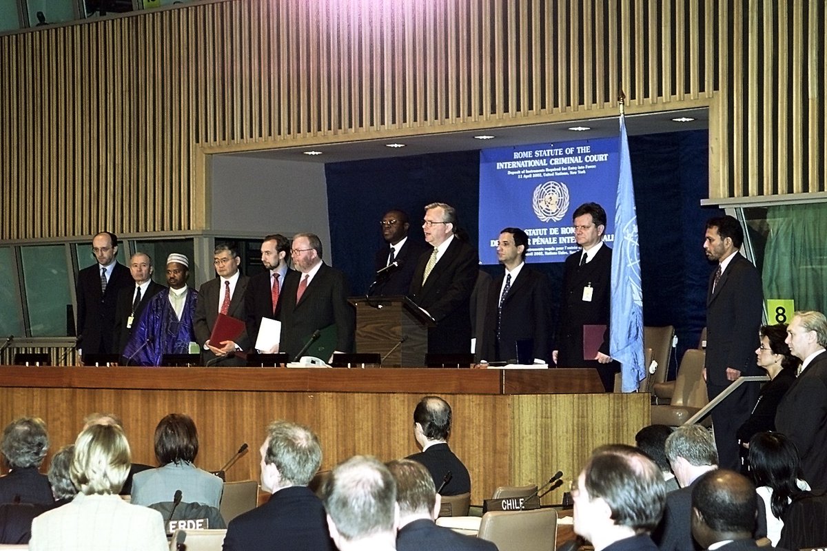 IntlCrimCourt's tweet photo. The #ICC is turning 17 today. The #RomeStatute entered into force on 1 July 2002, after 60 ratifications, formally setting up the Court. Since then, more than 120 countries became States Parties to the Statute. #buildingsupport #justicematters https://t.co/QC3KjcduGl