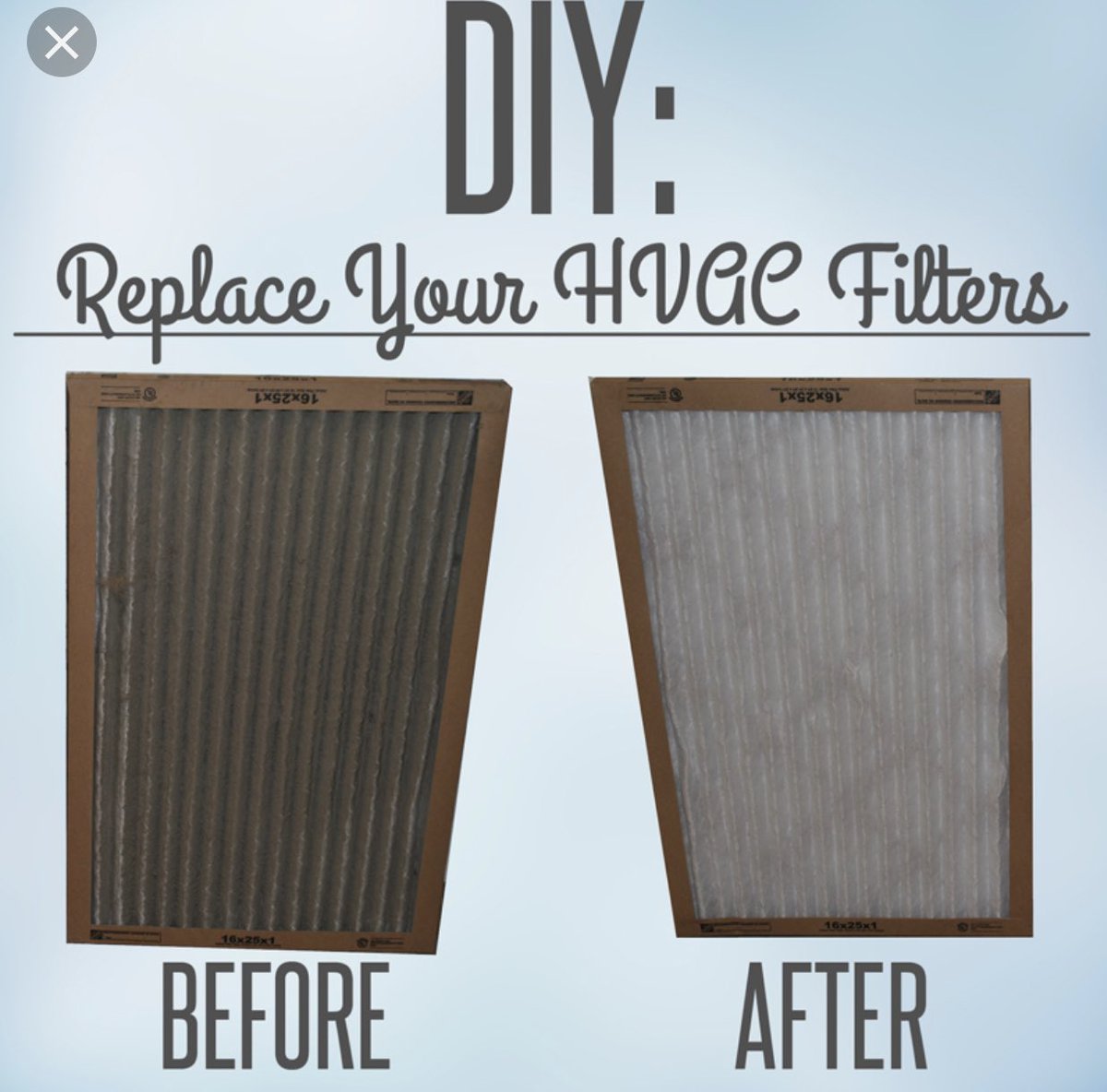 First day of the month means I’m gonna remind you to change your AC filter. Need help? Give us a call.