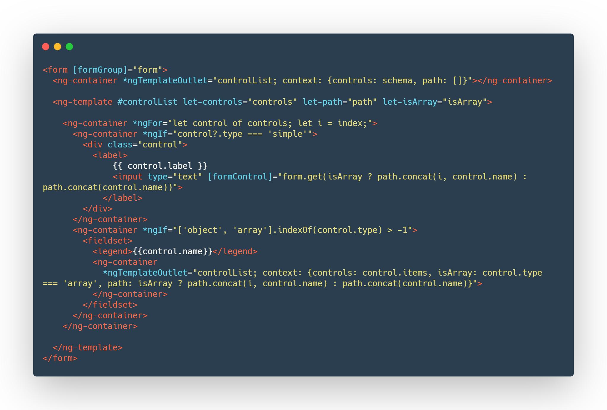 Alexey Zuev on X: "Building dynamic reactive forms with ngTemplateOutlet in #Angular https://t.co/XO2fLfeuoF https://t.co/ypvBzYBW2x" / X Alexey Zuev on X: "Building dynamic reactive forms with ngTemplateOutlet in #Angular https://t.co/XO2fLfeuoF https://t.co/ypvBzYBW2x" / X