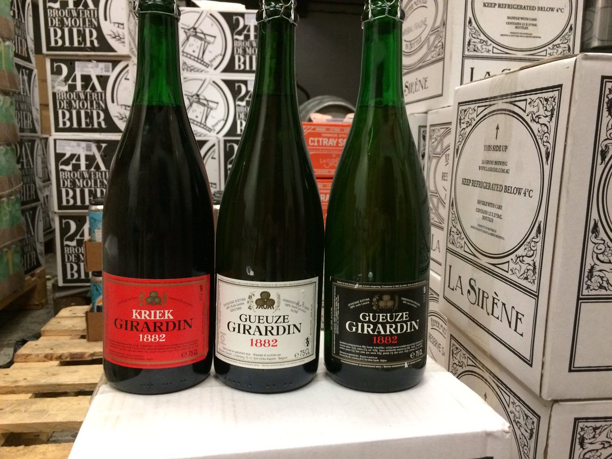 Have a hankering for top notch gueuze , how about some #Girardin