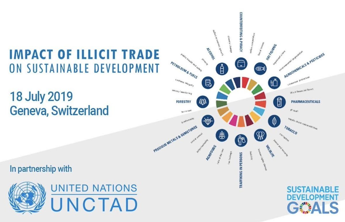 GiantMap's tweet photo. It is very important to assist events like the upcoming UNCTAD - TRACIT Dialogue on illicit Trade and the #SDGs on 18 July at the @UN, Geneva.

Do not miss it! https://t.co/oDFbtYzATj