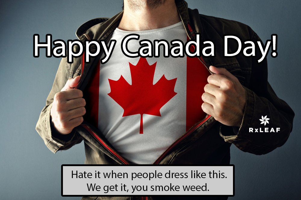 RxLeafMD's tweet photo. #canada #cannabis #rxleafdotcom #lovethiscountry #canadastrong #wethenorth #nothernneighbor #happycanadaday #canadaday https://t.co/A8RWiyD1AS