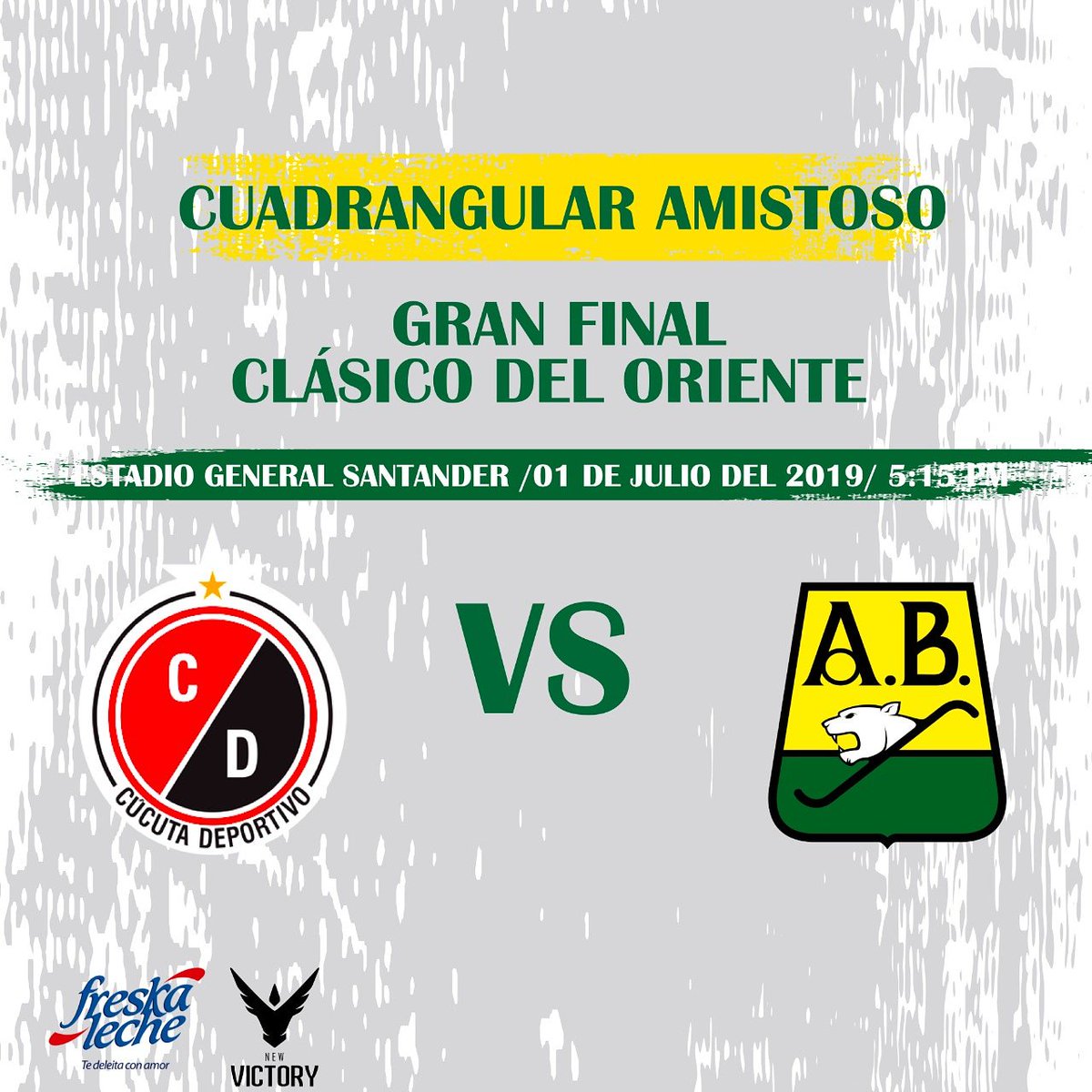 ABucaramanga's tweet photo. #CuadrangularAmistoso | Este lunes los #Leopardos se enfrentan a @Cucutaoficial en el Estadio General Santander, por la gran final de el cuadrangular amistoso. https://t.co/xiFxDWii7n