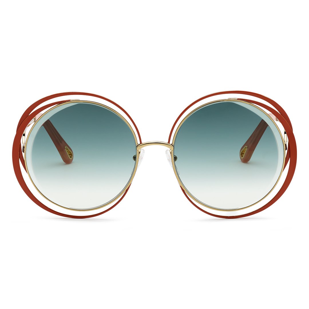 MarchonEyewear's tweet photo. Add some color to your life with these new @chloefashion "Carlina" sunglasses. This striking new version of the brand's iconic frame is revamped with a hand-painted enamel finish, adding elegance to the look (style CE155S). #ChloeEyewear https://t.co/3tdFhq5TRZ