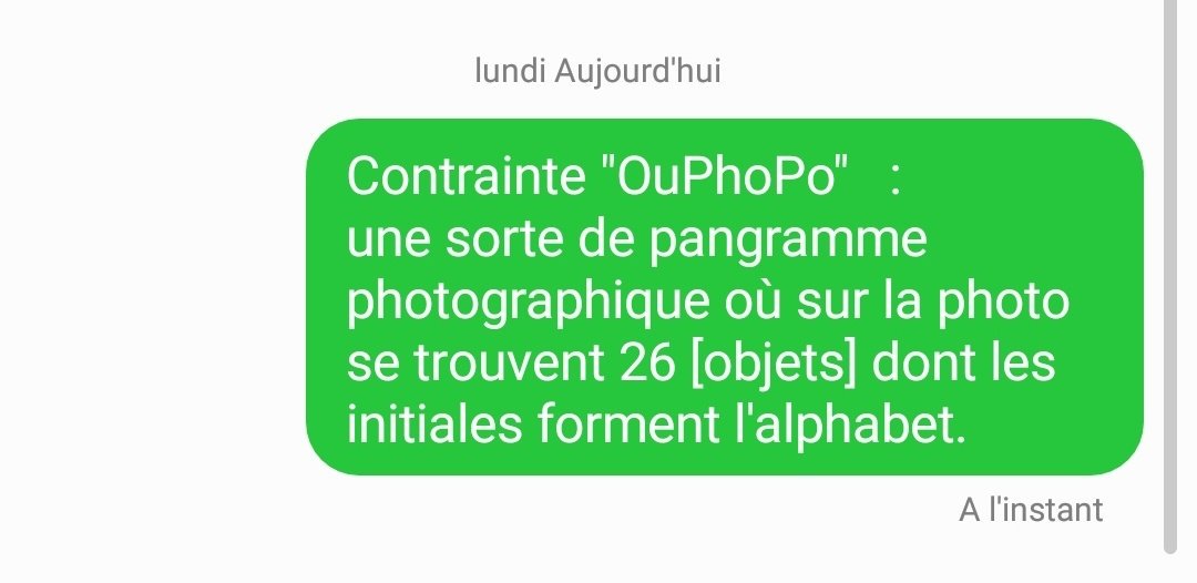 Mstrka's tweet image. #OuPhoPo × #Pangramme