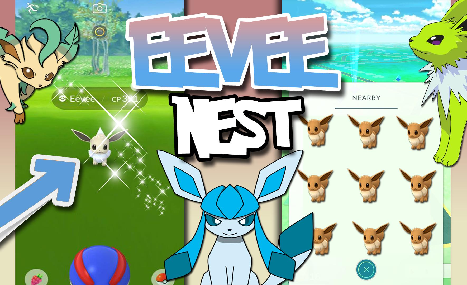 Pokémon Go Eevee Evolution, Locations, Nests, Moveset - PokéGo