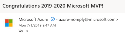 Honored to be awarded 3rd year in a row! It continues to be a privilege to be part of this awesome developer community! Congrats to all the other MVP awardees! #mvpbuzz