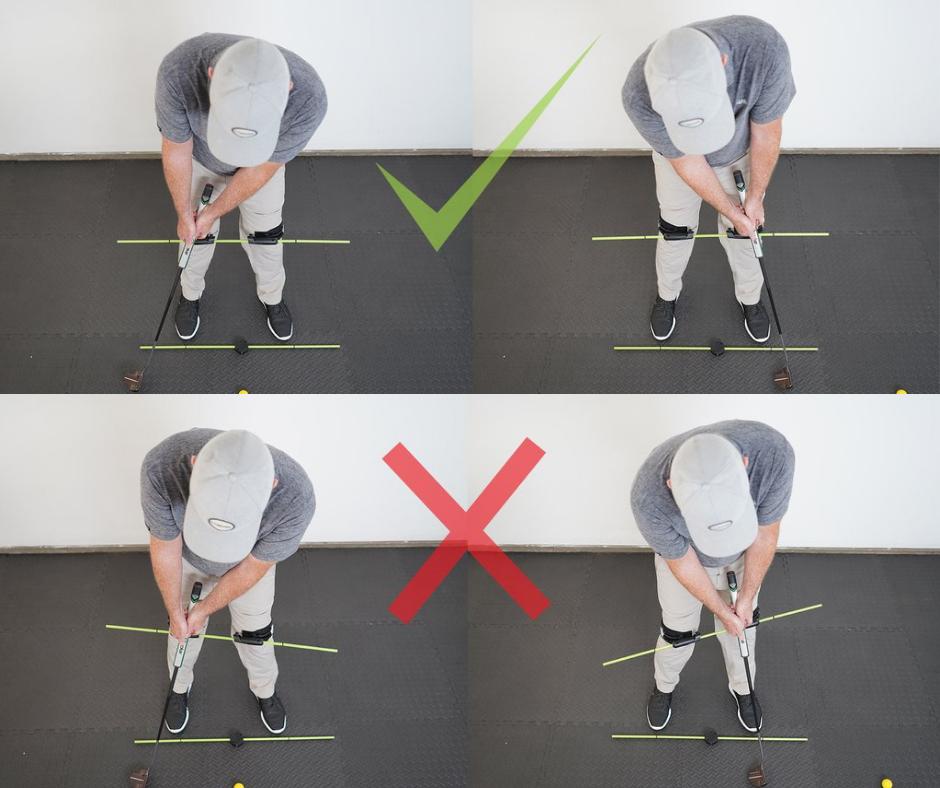 Need a #putting tip? 

👍GO: Maintain lower body stability during your putting stroke.
👎NO GO: Moving your lower body during your putting stroke will cause poorly hit putts.

#golf #golftips #swingtrainer #swingalign #golfputt #putt #pga #golfchat #golfinstruction