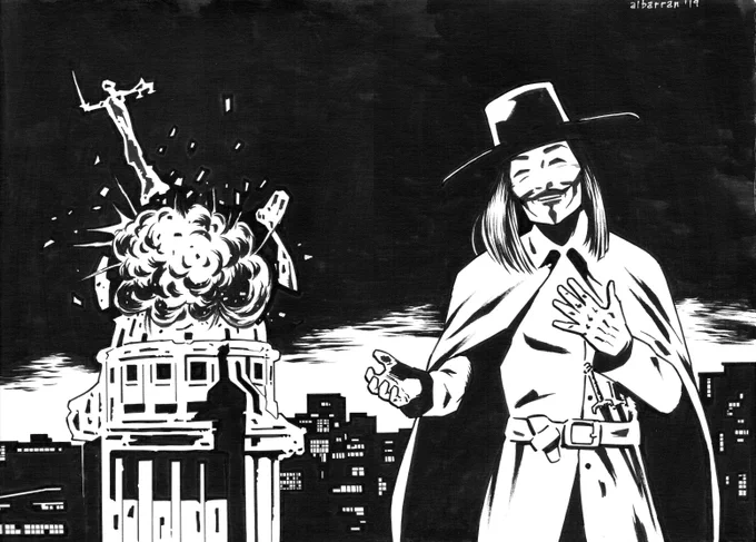 New commission! V For Vendetta 