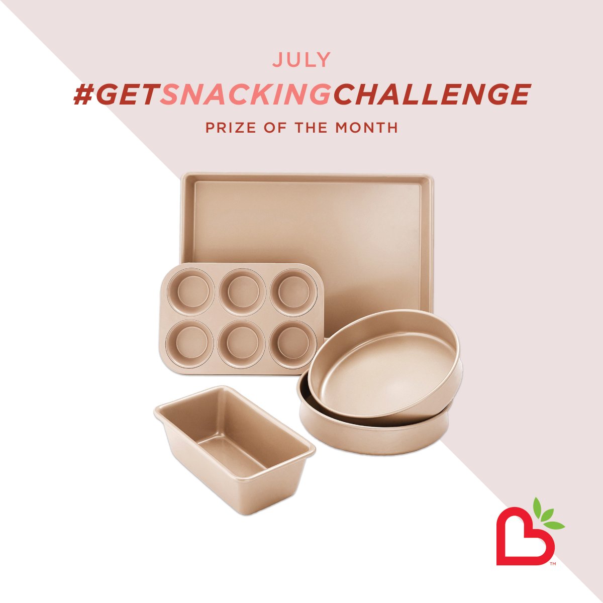 CAStrawberries's tweet photo. A new month means new prizes for our #GetSnackingChallenge! Share your original strawberry snacks on Instagram for a chance to win a Martha Stewart Bakeware set and/or a grand prize of $1,000! See the full details here: https://t.co/Q3FECC3OQ4 https://t.co/hwop81rbNk
