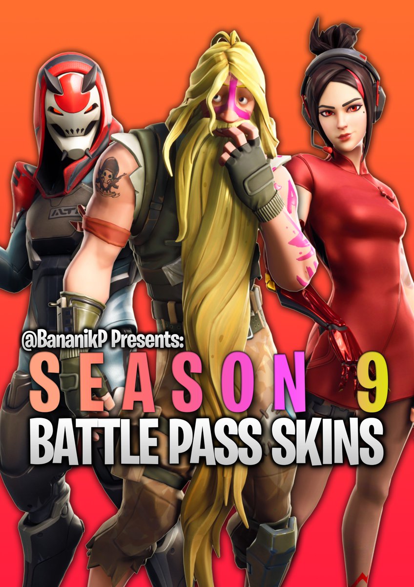 Fortnite Season 9 Battle Pass Skins