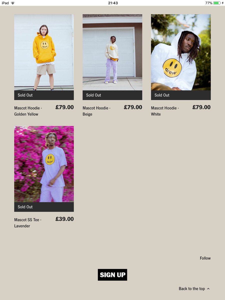 SOLD OUT. legends only