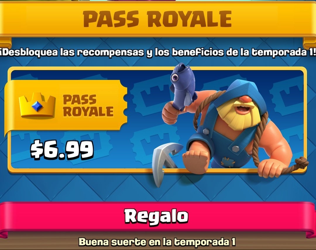 ‼️MEGA SORTEO X5 PASES ROYALE‼️

Requisitos:
🔄 Retweet a este Tweet
➡️ Seguirme aquí <a href="/MalcaideCR/">Martín Alcaide</a> 
▶️ Estar suscrito a youtube.com/c/MalcaideCR

❗Ganador en 48 horas❗