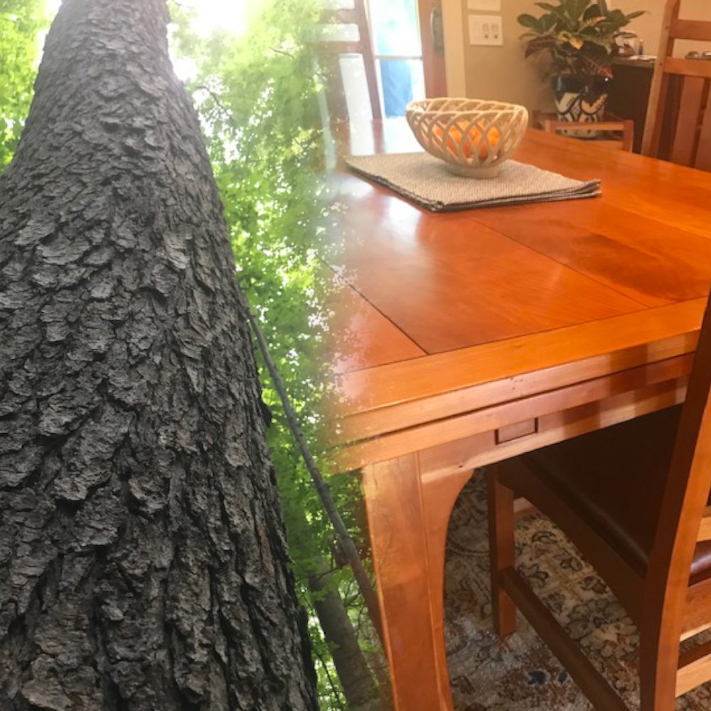 ChooseHardwood's tweet image. From Cherry tree to a beautiful Cherry table! 

#cherry #choosehardwood #hardwoodtable