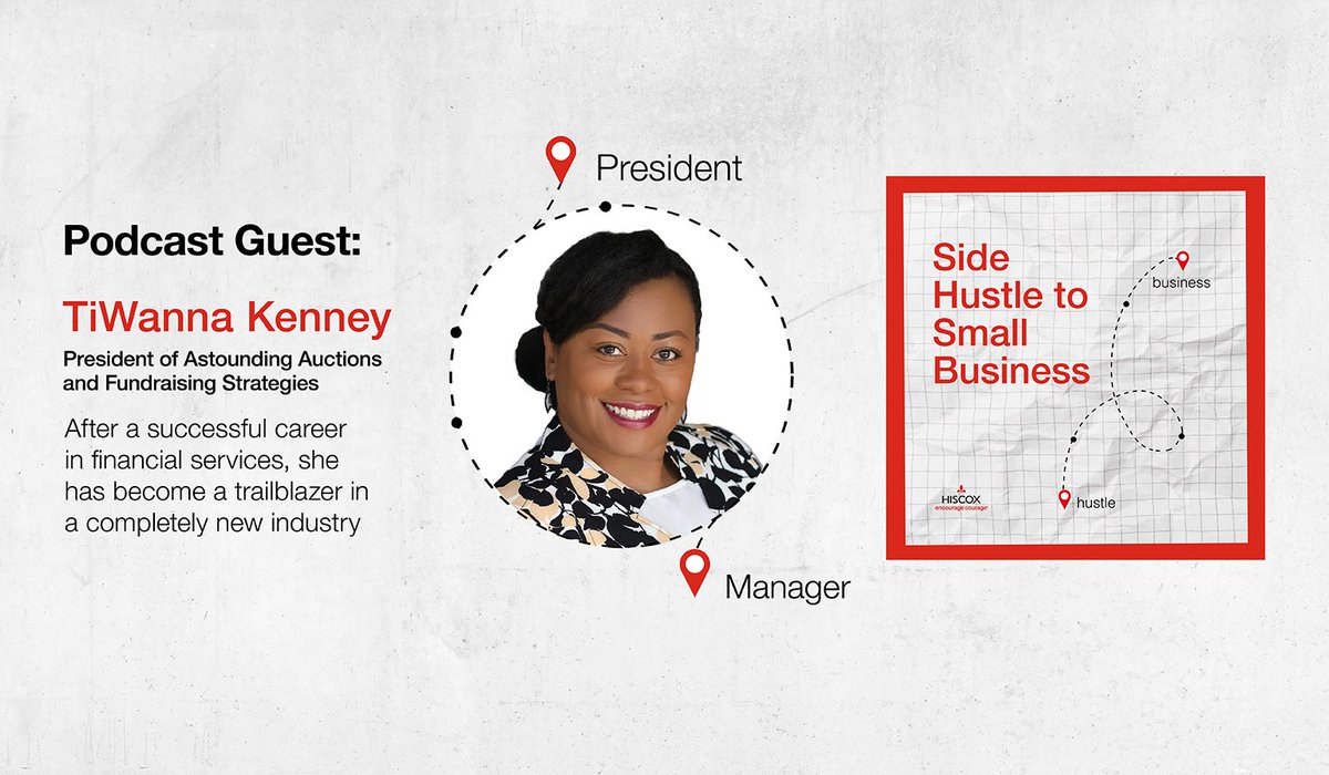 New Podcast Episode!  In the latest episode of Side Hustle to Small Business, hear how this US Army veteran turned her fast-talking talent into a new #smallbusiness venture and how she’s bringing diversity and inspiring change in her new industry. apple.co/2XlcLLY