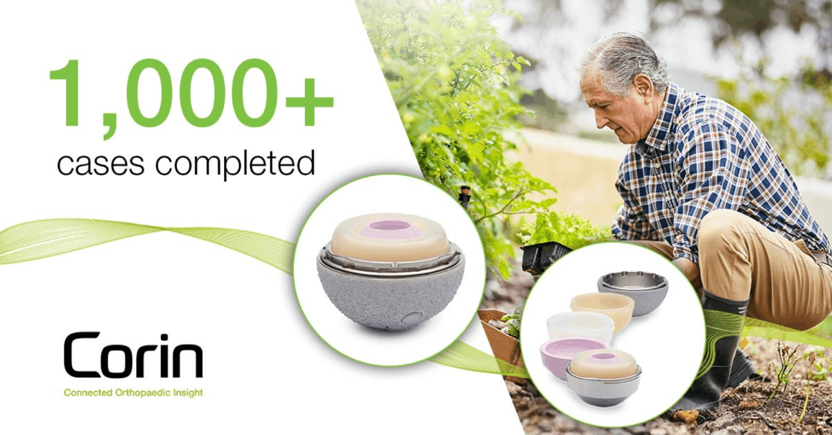 CorinMX's tweet photo. ¡Estamos orgullosos de anunciar que hemos completado más de 1.000 casos de movilidad ™ dual! Fnd hacia fuera más aquí: https://t.co/mCOlD7FfgM  
#DM #CorinConnected #Orthopaedics #Hip #implants #medicaldevices #stability #DualMobility #1000 #surgicalcases https://t.co/hi4LA3o0aV