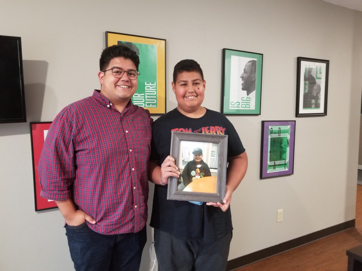 BBBSnwa's tweet image. It's #MatchMonday and we are so excited to introduce you to Big Brother Martin and Little Brother Hassiel.
Hassiel had been waiting for a long time, and we are so glad he now has a mentor to be in his corner and empowering his potential!
#EmpowerPotential #BBBSNWA #BBBS